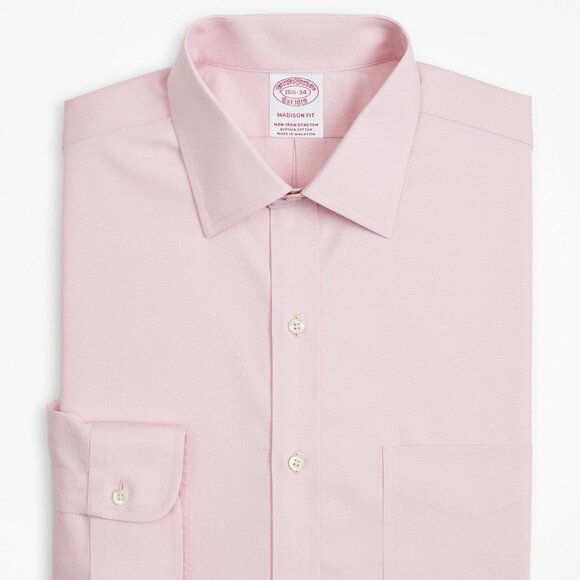 Brooks Brothers Other - BROOKS BROTHERS Dress Shirt (16.5, Pink, Cotton)